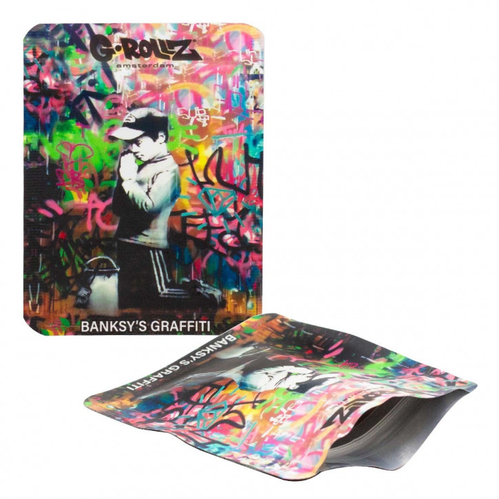 G-ROLLZ Banksy's Druckverschlussbeutel 10 Stk. 65x85mm